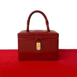 Loewe Anagram Calf Leather Handbag